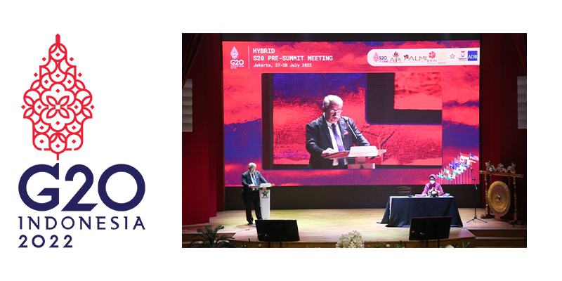 Başkan Şeker, Endonezya S-20 Summit Toplantısına Katıldı